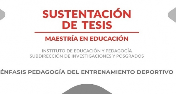 Sustentaci&oacute;n de maestr&iacute;a