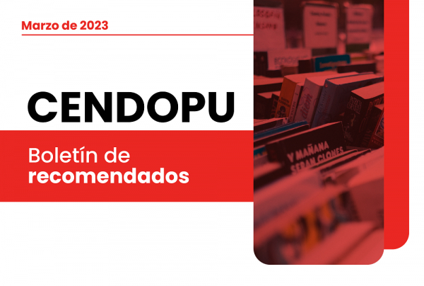 Bolet&iacute;n Novedades / Marzo 2023