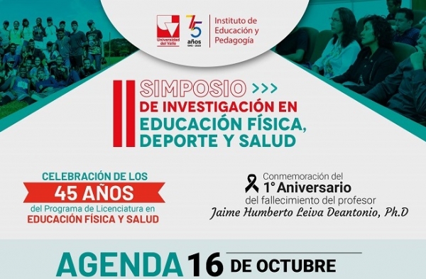 II Simposio de Investigaci&oacute;n en Educaci&oacute;n F&iacute;sica y Salud