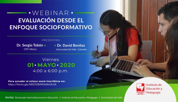 Webinar Evaluaci&oacute;n desde el enfoque socioformativo