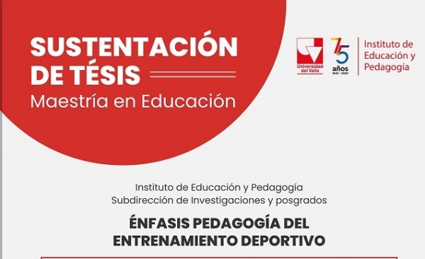 Sustentaci&oacute;n de Maestr&iacute;a