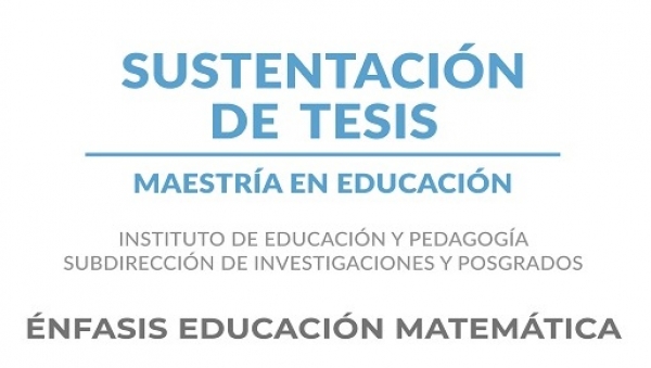 Sustentaci&oacute;n de maestr&iacute;a
