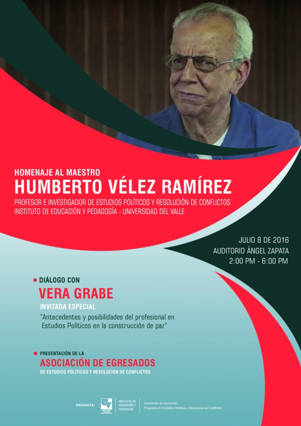 Homenaje al maestro Humberto V&eacute;lez