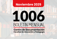 Bolet&iacute;n 1006 - Noviembre 2025 / CENDOPU