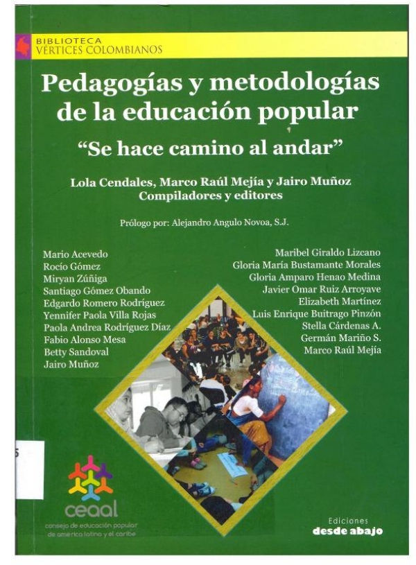 Publicaci&oacute;n de educadores populares