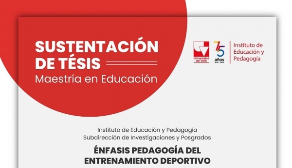 Sustentaci&oacute;n de maestr&iacute;a